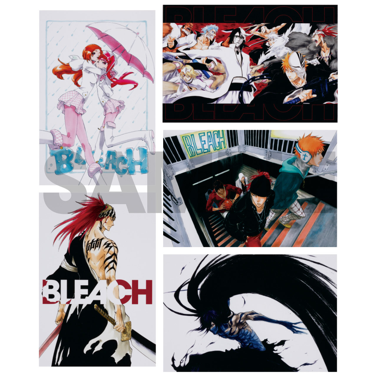 『BLEACH』ポストカード5枚セット No.4 <BLEACH EX.>