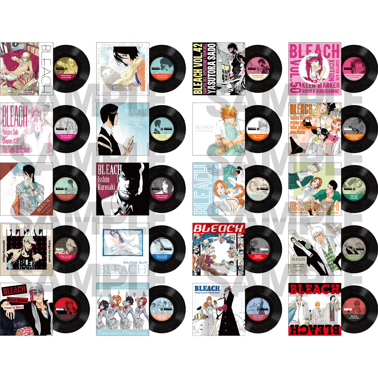 オリジナルレコードコースターコレクション（全20種） BOX